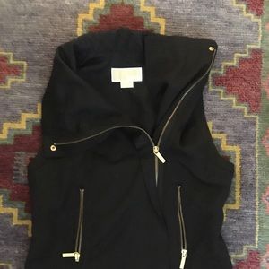 Michael Kors Collar Vest with gold. WORN ONCE